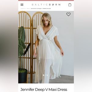 Baltic Born Dress Ivory XL